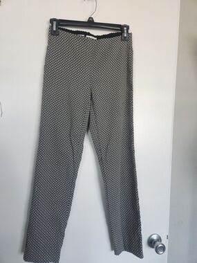 Black & White Crop Pants